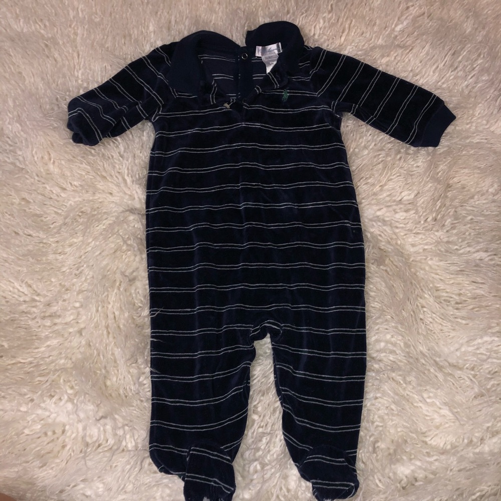 Ralph Lauren velour bodysuit
